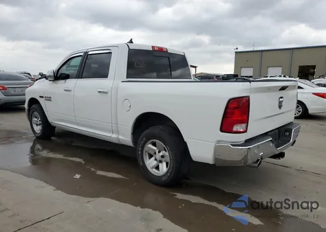 2018 Ram 1500 Slt из США, поврежденный, VIN 1C6RR6LM9JS225805